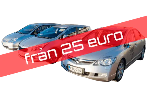 Hyrbil & avhämtningsservice i Raseborg